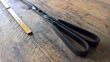Fire tongs Lighter weight forged wrought iron blacksmith handmade rustic designer poker tool