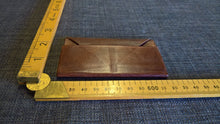 Rustic swaggie minimalist wallet coin pouch billfold purse kangaroo leather handmade full grain