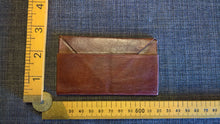 Rustic swaggie minimalist wallet coin pouch billfold purse kangaroo leather handmade full grain