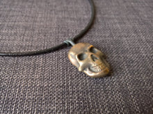 kull pendant necklace hand cast bronze