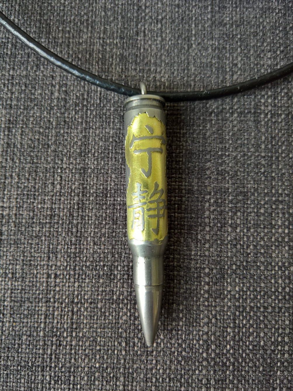 Serenity bullet necklace chinese kanji characters firefly