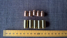 lot 45mm auto hollow point bullet brass x5 jewelry supply findings casings shell craft