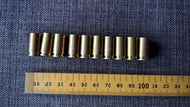 lot 9mm bullet brass x10 jewelry supply findings casings shell craft