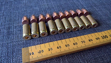 lot 9mm hollow point bullet brass x10 jewelry supply findings casings shell craft