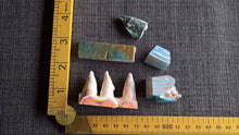 Fordite Detroit agate 58 grams lapidary rough raw chips findings grab bag