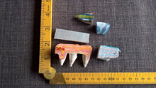 Fordite Detroit agate 58 grams lapidary rough raw chips findings grab bag