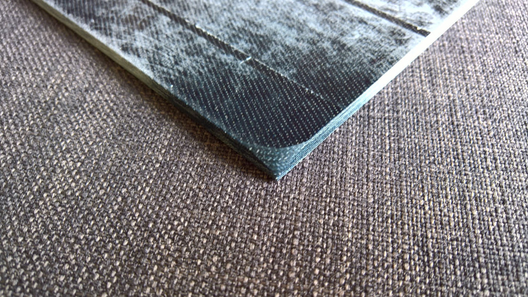 Large Micarta knife scales blanks block denim handmade sheet